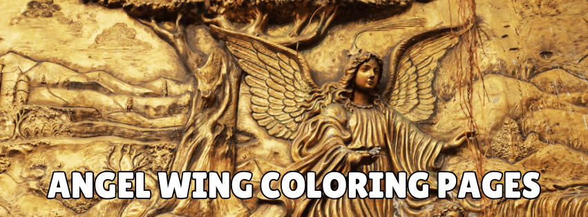 Angel Wing Coloring Pages