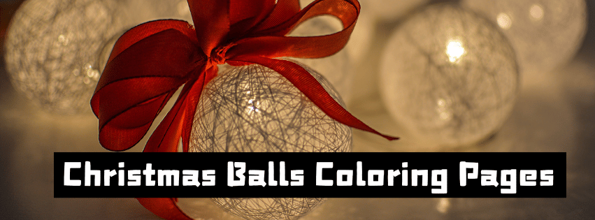 Christmas Balls Coloring Pages