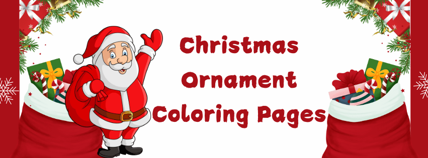 Christmas Ornament Coloring Pages