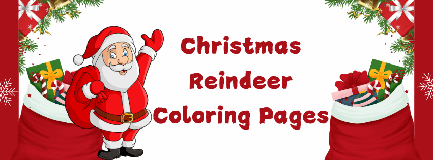 Christmas Reindeer Coloring Pages: A Fun and Creative Holiday Activity